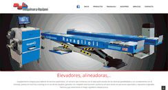 Desktop Screenshot of maquinasyequipos.com.uy